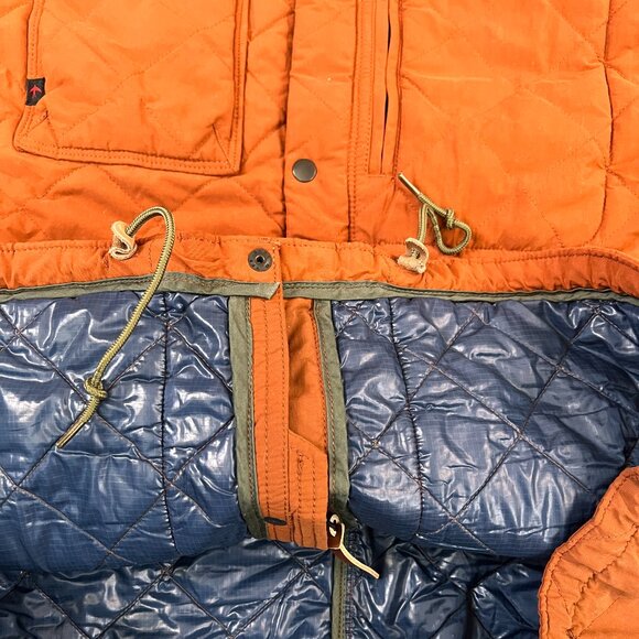 Relwen Quilted Insulated Tanker Jacket in Chestnut Brown Sz 2X - Picture 11 of 16